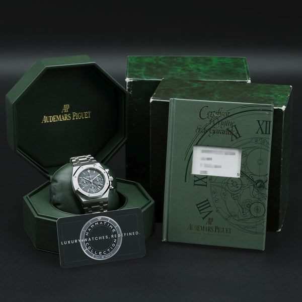 Audemars Piguet Royal Oak "Kasparov" 25860ST Blue Dial 39mm 2004 Box & Papers
