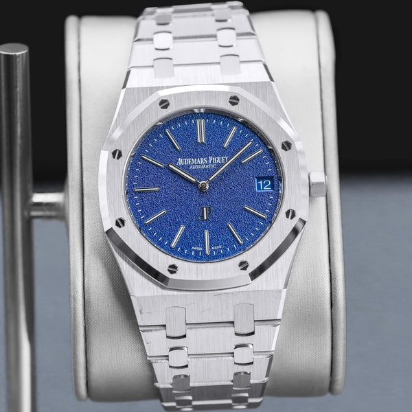 Audemars Piguet Royal Oak "Jumbo" Extra Thin 16202BC Blue 39mm 2024 Box & Papers