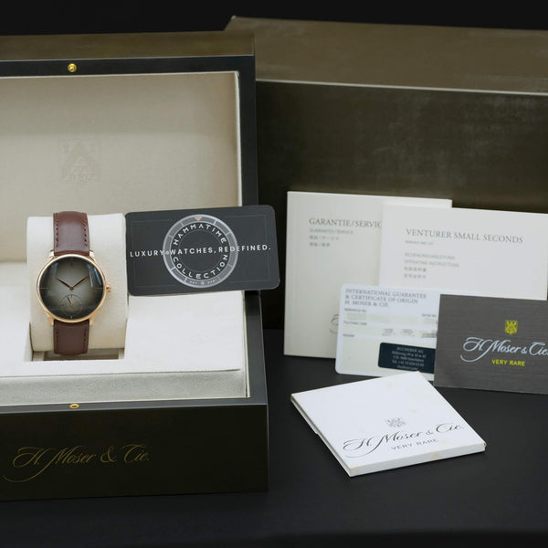 H.Moser & Cie Venturer Small Seconds 2327-0404 39mm 2018 Box & Papers