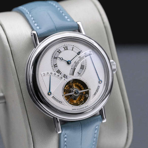 Breguet Classique Tourbillion Power Reserve 3657PT White Dial 39mm Watch Only
