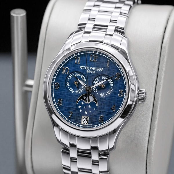 Patek Philippe Complications Annual Calendar 4947/1A Blue 38mm 2021 Box & Papers