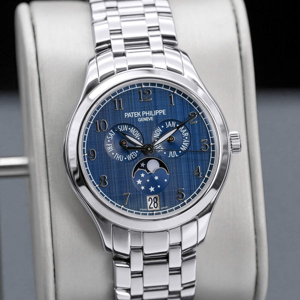 Patek Philippe Complications Annual Calendar 4947/1A Blue 38mm 2021 Box & Papers