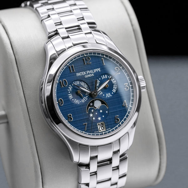 Patek Philippe Complications Annual Calendar 4947/1A Blue 38mm 2021 Box & Papers