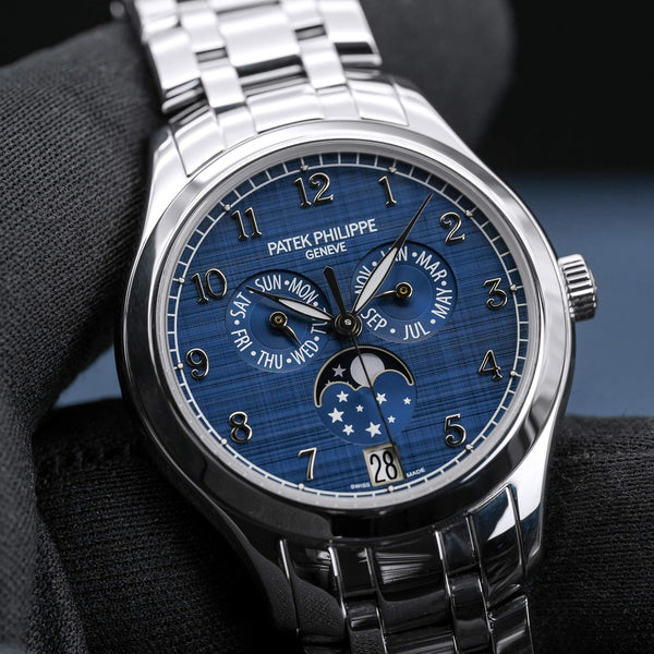 Patek Philippe Complications Annual Calendar 4947/1A Blue 38mm 2021 Box & Papers