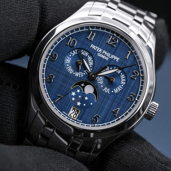 Patek Philippe Complications Annual Calendar 4947/1A Blue 38mm 2021 Box & Papers