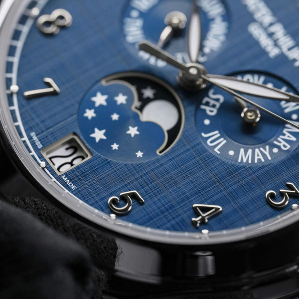 Patek Philippe Complications Annual Calendar 4947/1A Blue 38mm 2021 Box & Papers