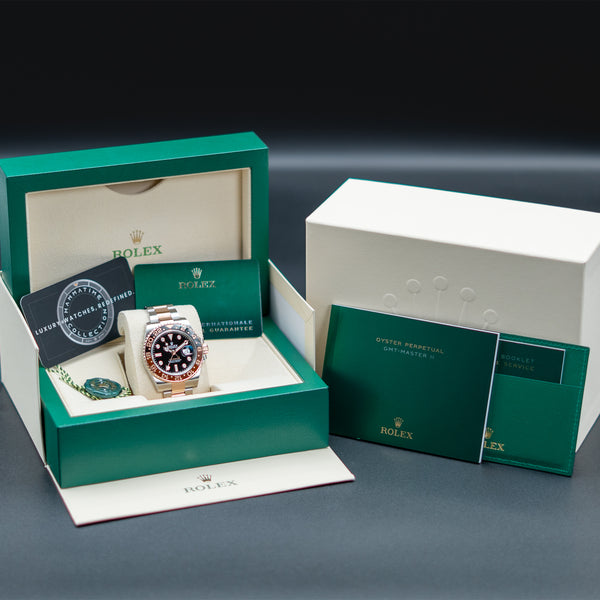 Rolex GMT Master II 126711CHNR “Rootbeer” 40mm Box & Papers