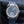 Front view of Omega Seamaster Aqua Terra Blue Dial on gloved hand