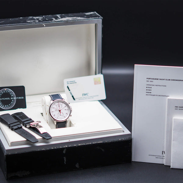 IWC Portugieser Yacht Club Chronograph IW390211 with box and papers