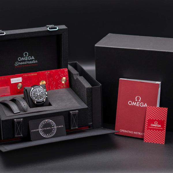 Omega Speedmaster Professional Moonwatch Black Dial 42mm 2023 Box & Papers