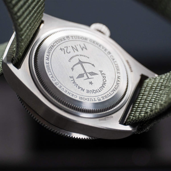 Caseback of Tudor Pelagos FXD GMT M2542G267NU
