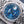 Angled macro view of Rolex Datejust 126334 Blue Azurro Dial 