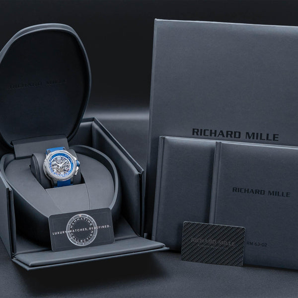 Richard Mille World Timer RM63-02 with box and papers