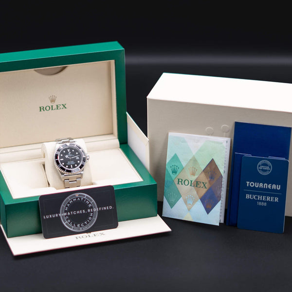 Rolex Sea-Dweller 16600 Black Dial with box and papers