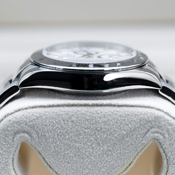 Opposite side view of Rolex Cosmograph Daytona 116520 White Dial 
