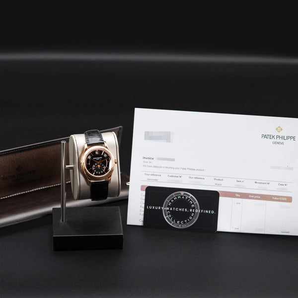 Patek Philippe Annual Calendar 5205R Rose Gold Factory Serviced 2025
