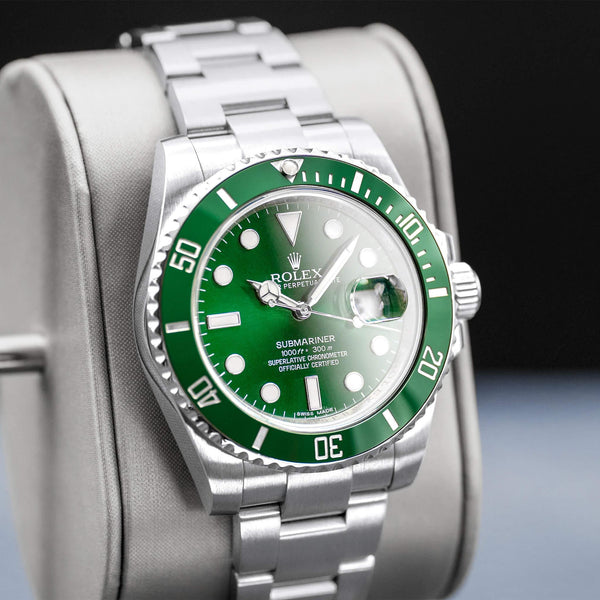 Rolex Submariner “Hulk” 116610LV Green Dial 40mm 2020 Box & Papers