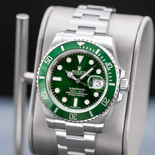 Rolex Submariner “Hulk” 116610LV Green Dial 40mm 2020 Box & Papers