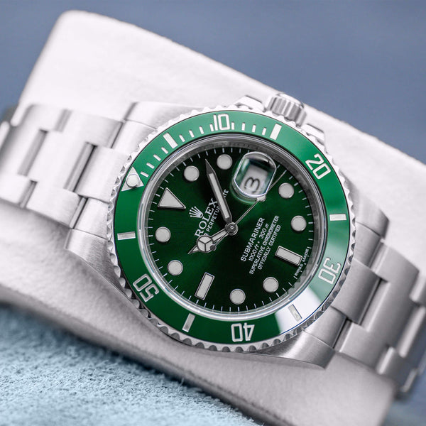 Rolex Submariner “Hulk” 116610LV Green Dial 40mm 2020 Box & Papers
