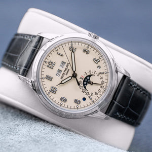 Patek Philippe Grand Complications 5320G Cream Dial 40mm Box & Rare Patek