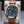 Slight angled view showing crown on Patek Philippe Calatrava Travel Time 5524G Blue Dial