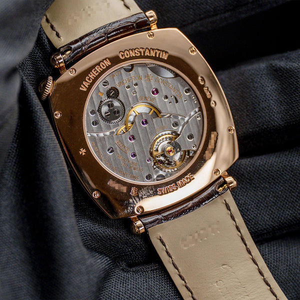Caseback of Vacheron Constantin Historiques American 1921 Silver Dial