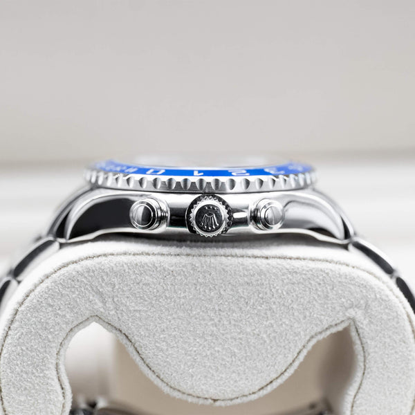 Opposite side view of Rolex Yacht-Master II 116680 White Dial