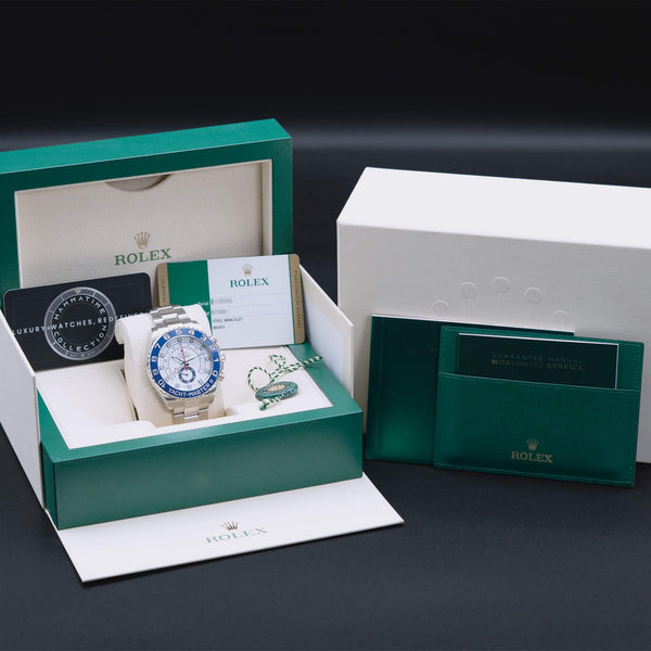 Rolex Yacht-Master II 116680 White Dial with box and papers