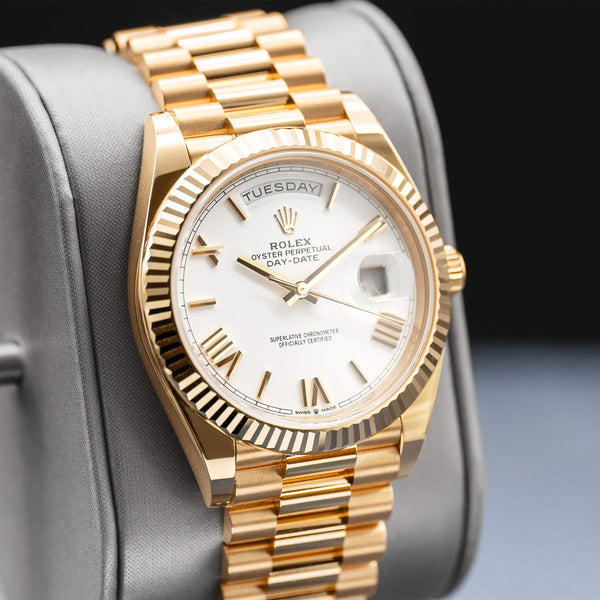 Rolex Day-Date 228238 White Dial 40mm 2025 Box & Papers