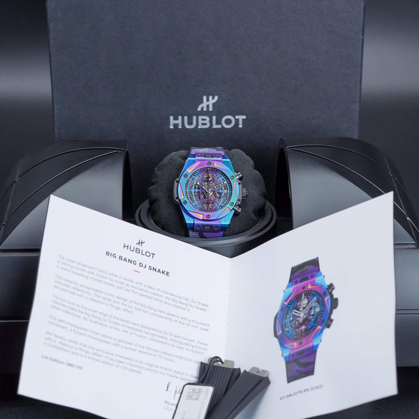 Hublot Big Bang Unico "DJ Snake" Limited Edition 45mm 2021 Box & Papers