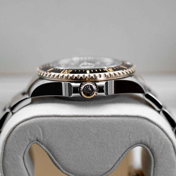 Opposite side view of Rolex Sea-Dweller Two Tone 126603