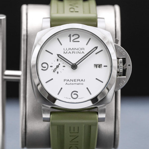 Panerai Luminor Marina PAM01314 White Dial 44mm 2023 Box & Papers