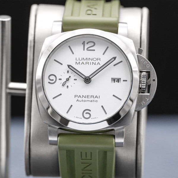 Panerai Luminor Marina PAM01314 White Dial 44mm 2023 Box & Papers