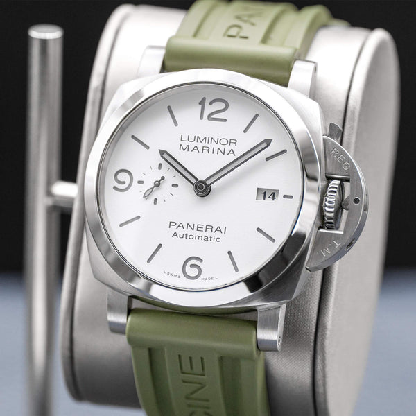 Panerai Luminor Marina PAM01314 White Dial 44mm 2023 Box & Papers