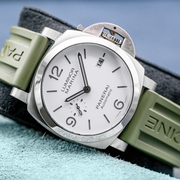 Panerai Luminor Marina PAM01314 White Dial 44mm 2023 Box & Papers
