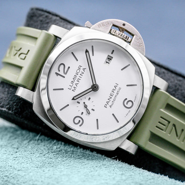 Panerai Luminor Marina PAM01314 White Dial 44mm 2023 Box & Papers