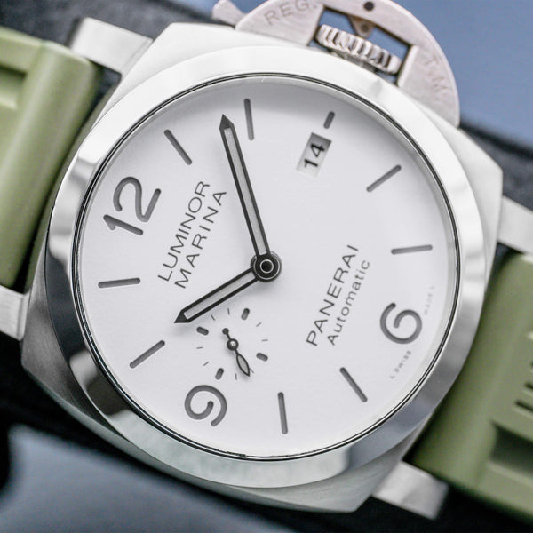 Panerai Luminor Marina PAM01314 White Dial 44mm 2023 Box & Papers