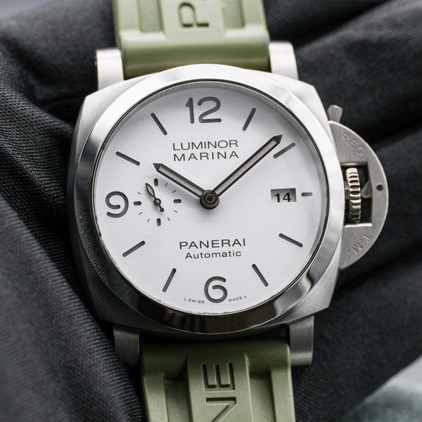 Panerai Luminor Marina PAM01314 White Dial 44mm 2023 Box & Papers