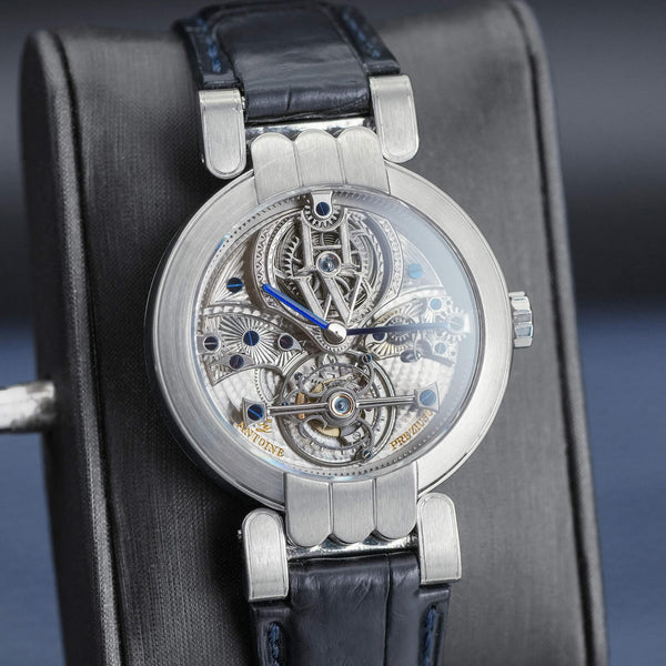 Harry Winston Opus 2 Platinum Tourbillon 38mm 2011 Box & Papers