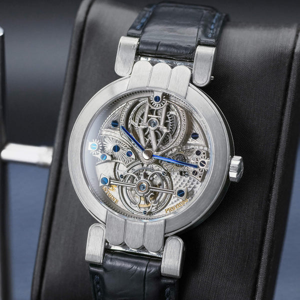 Harry Winston Opus 2 Platinum Tourbillon 38mm 2011 Box & Papers