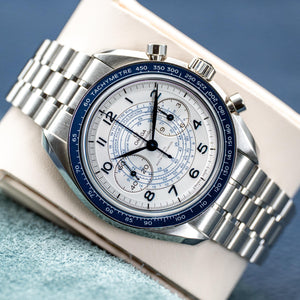 Omega Speedmaster Chronoscope White Dial 43mm 2024 Box & Papers