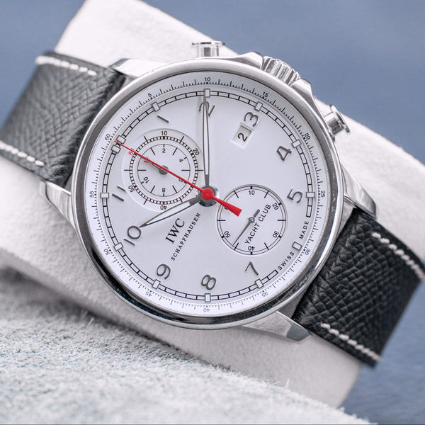 Front view of IWC Portugieser Yacht Club Chronograph IW390211 45mm 2012