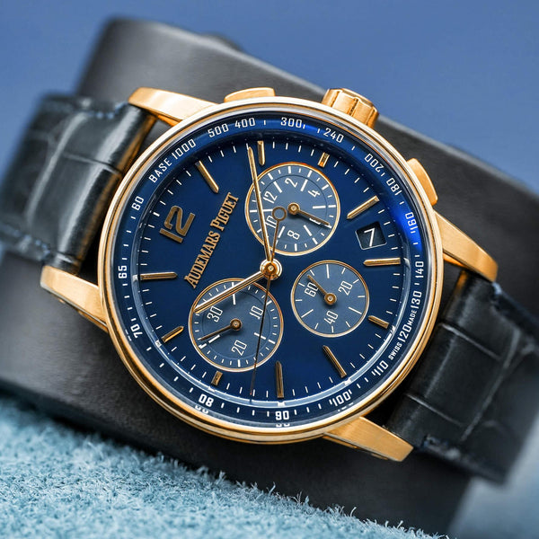 Audemars Piguet Code 11.59 Chronograph 26393OR Blue Dial 42mm 2020 Box & Papers