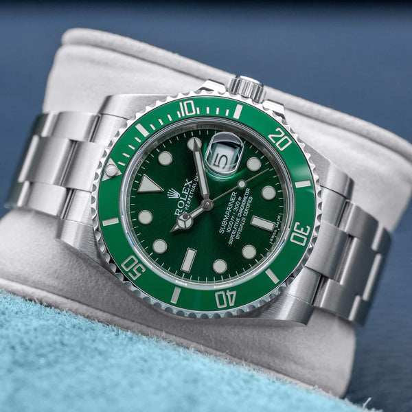 Rolex Submariner “Hulk” 116610LV Green Dial 41mm 2013 Box & Papers