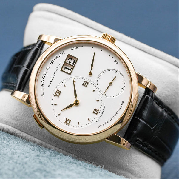 Front view of A. Lange & Sohne Lange 1 191.032 Rose Gold 