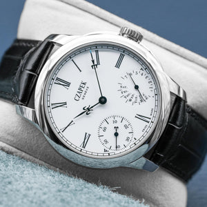 Czapek Quai des Bergues No.25 QDB25 White Dial 42.5mm 2018 Box & Papers