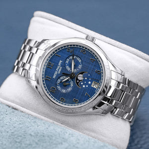 Patek Philippe Complications Annual Calendar 4947/1A Blue 38mm 2021 Box & Papers