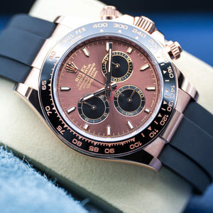 Rolex Daytona 126515LN Rose Gold Chocolate Dial 40mm Box & Papers