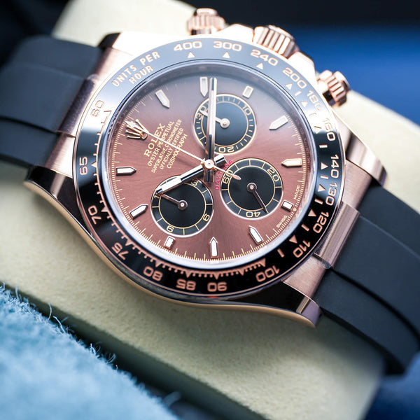 Rolex Daytona 126515LN Rose Gold Chocolate Dial 40mm Box & Papers