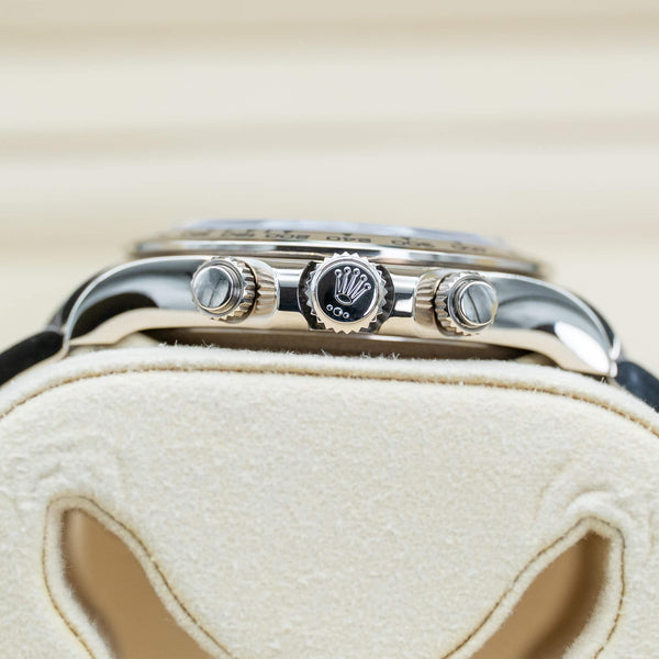 Rolex Daytona White Gold 116509 Blue Dial 40mm Box & Papers